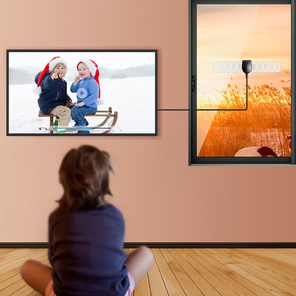 28dBi High Gain Uhf Best Wireless Caravan 4k Wall Mount Vertical Active Tv