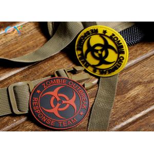 Resident Evil Zombie Rescue Team Velcro Armband PVC Patches For Clothes