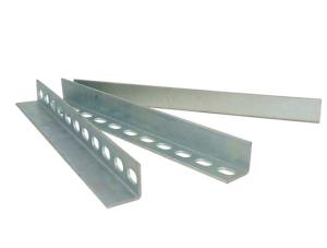 China Customized Galvanized Steel Angle , Equal Angle Bar Perforated For Shelves factory