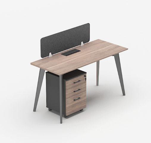 Eco friendly Desk Acoustic Screens Acoustic Noise Cancellation Office Desk