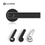 Simplified Mini Electronic Door Locks Fingerprint Door Handle Lock WiFi Remote