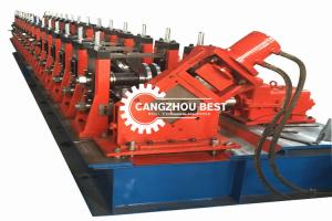 China Quick Changeable C Channel Profile Purlin Making Machine factory