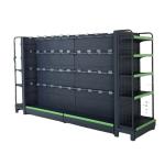 Factory Customized Color Gondola shelving supermarket shelves metal shelves for