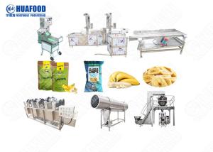 China Automatic Stand Up Banana Chips Making Machine For Plantain Banana Chips factory