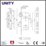 Certifire Stainless Steel Mortice Door Lock forFire Door SashlocK Entry EN1634