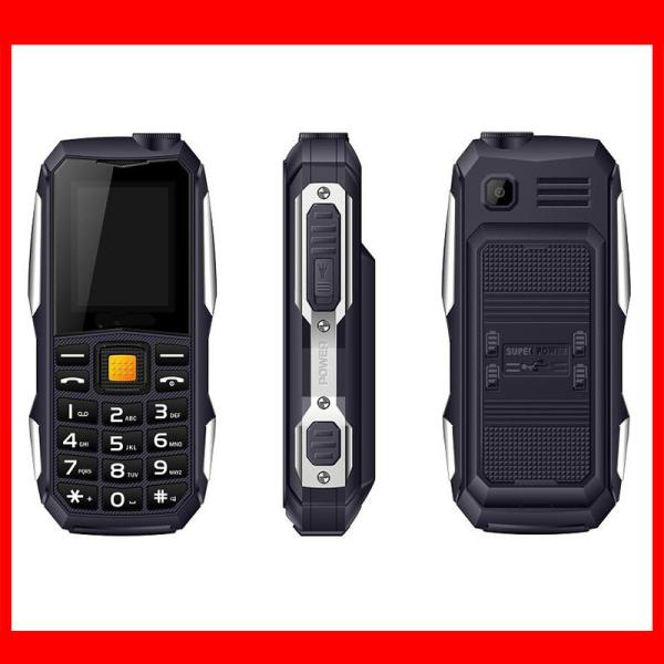 Black Green Orange Color 1.77inch lcd screen display tough military mobile phone