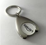keychain trolley coin , semi-cloisson keyring , soft enamel keychain