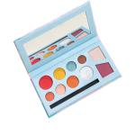 Blue Empty Magnetic Eyeshadow Palette