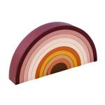 Montessori Rainbow Building Block Baby Wooden Toy Safe Non-toxic DIY Creative