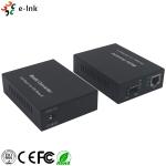 12V DC Fiber Optic Ethernet Media Converter Hot Plugging 10G Base - T To 10G