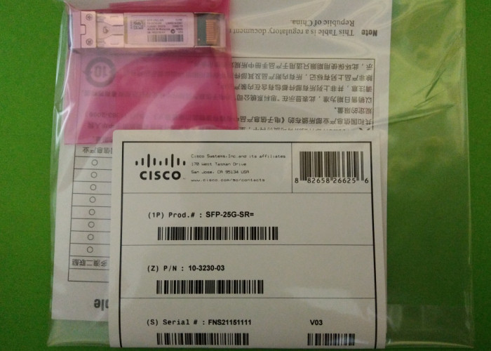 SFP-25G-SR 10G Multimode Fiber Module 850nm Wavelength 10km Distance