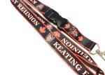 Heat Transfer Dye Sublimation Lanyards Safety Buckle Metal Hook for Games