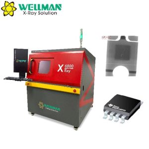 Closed X Ray PCB Inspection Machine With 5 Axis System And 5 FPD
