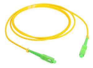 China Customized Length Simplex SC Fiber Optic Patch Cord Sc Fiber Jumper factory