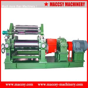 China Open type Rubber Refining Machine RM100 from MACCSY MACHINERY factory