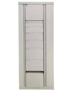 China 744/864/1080 Fiber Optical ODF Optical Distribution Frame Cabinet For Patching factory