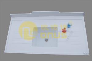 China Repairable epoxy undermount counter top sinks / science lab sinks 25mm factory