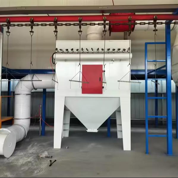 Personalized Automated Powder Coating Line Vacuum Adsorption Powder Coat Paint