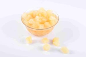 China No Any Additives Canned Pear Halves , Canning Pears In Light Syrup Fine Taste factory