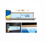 5 Million Cycles AC220V 4.2m Security Boom Barrier Gate