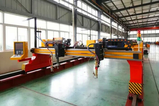 Integrated Steel Frame CNC Plasma Cutting Table