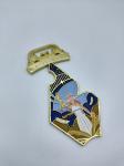 Custom Olympic Style Medals Ribbon Attachment Marathon Finisher Medal Diecast