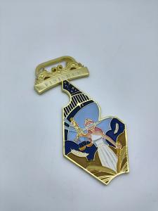 China Horoscopes Custom Sports Medals , Die Casting Constellation Triathlon Medal Hanger factory