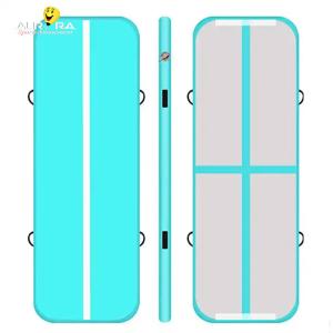 China Customized Inflatable Gymnastics Mat Air Floor Tumble Track OEM Logo EN25649 factory