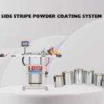 INTERNAL AND EXTERNAL COATING CONVEYOR (POWDER\ LIQUID) FOR FOOD CAN