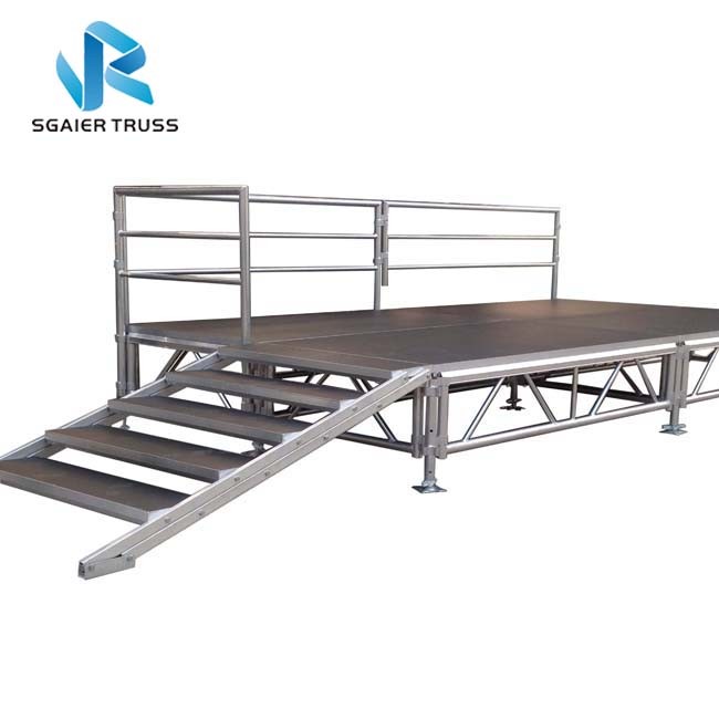 Swimming Pool Stage Equipment Transparent Acrylic Material For Wedding Shows