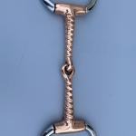 Stainless Steel Equestrian Horse Bits with Polished Finish and Loose Ring