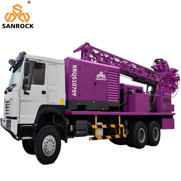 Truck Mounted Water Well Drilling Rig Bore hole Deep 400m Water Well Drilling