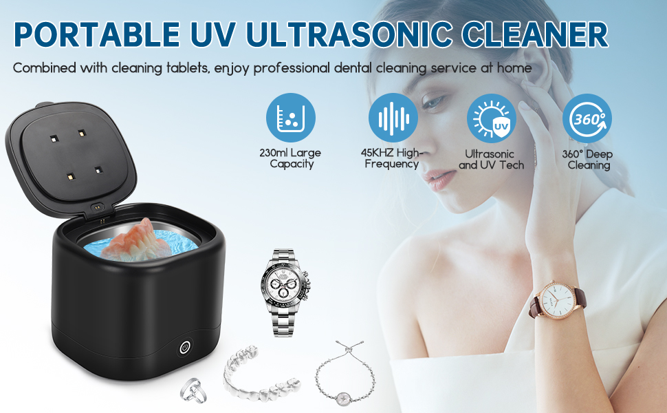 Retainers Jewelry 45K Ultrasonic Cleaner
