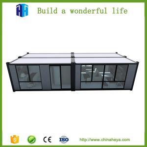 China beautiful mobile steel structure prefab container house for sale malaysia factory