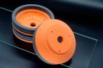 Orange Resin Diamond Grinding Wheel Glass Bowl Speed 2800RPM