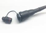 IP68 MPO Connector Harsh Environment Cable Assemblies 12 Fibers / 24 Fiber