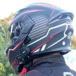 Bluetooth Motorcycle helmet unisex double lens open face motorcycle helmet for