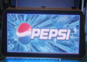 China P6 Video Taxi LED Display / Advertising Double Sided LED Signs Light Box factory