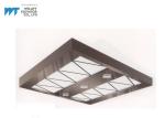 Arched / Flat Top Elevator Cabin Decoration Mirror Hairline Stainless Steel