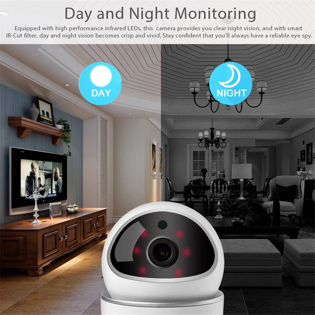 Tuya Smart Life 720P 1080P IP Camera Wireless WiFi Camera Security Surveillance CCTV Camera Baby Monitor