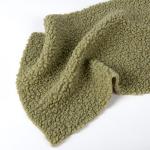 Custom 100% Polyester Teddy Fleece Long Hair Fur Fabric for Toys and Garments