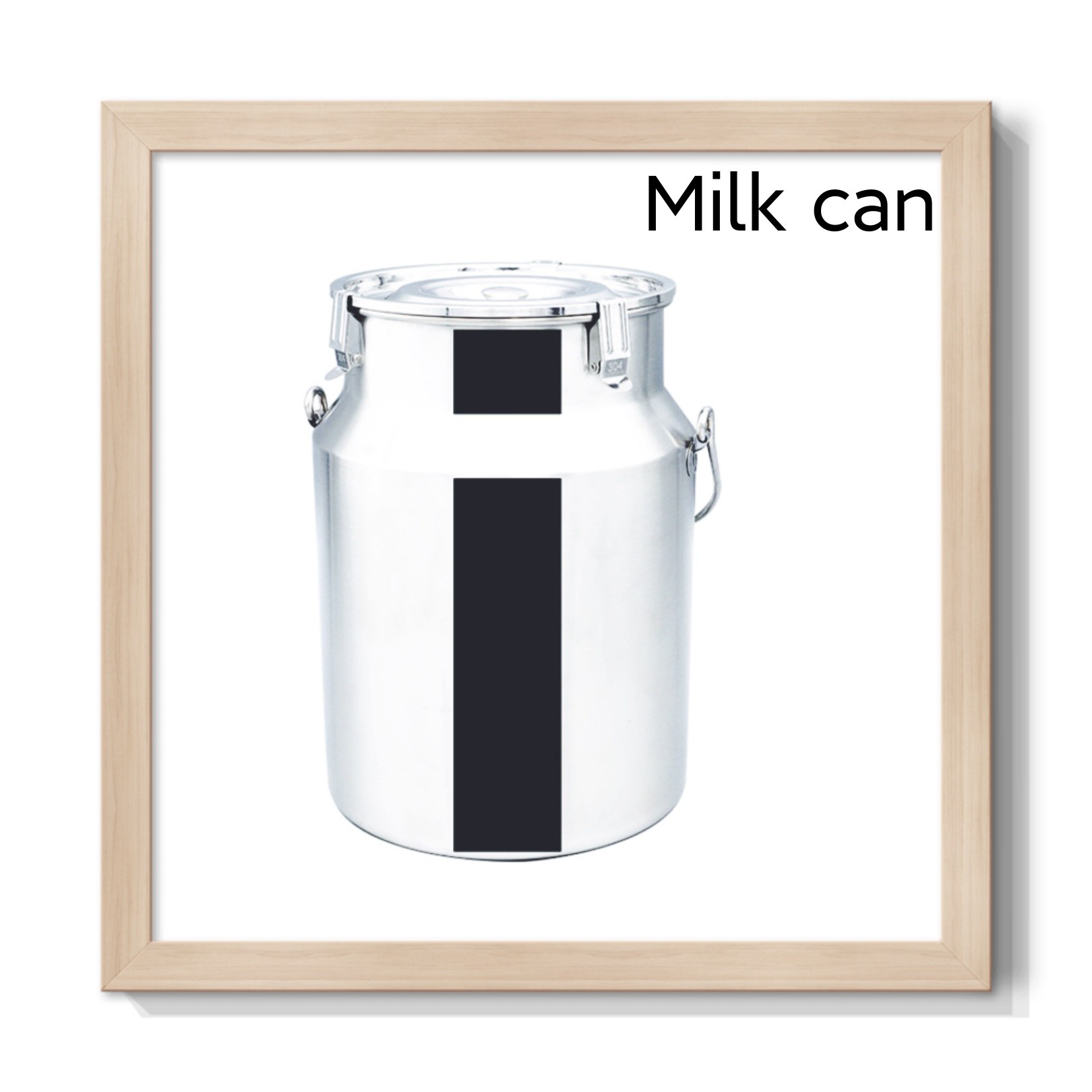 Wine Farm Storage Use Stainless Steel Milk Container with lid 11 Litre