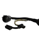US Type 7 Way Adaptor Black Plastic Trailer Adaptor OEM Standard SAE J2863