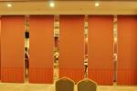 Acoustic Wooden Sliding Partition Walls For Function Room / Exhibition Hall