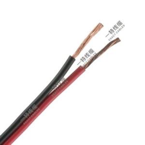 China 2X2.0 Clear Transparent Red/Black BC TC CCA TCCA PVC Insulation Loudspeaker Speaker Cable factory