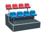 Outdoor Heavy Duty Plastic 2kg Stadium Bucket Seats Wall Mounted