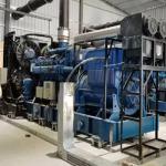 Yuchai 2MW Natural Gas Generator 10.5KV 50Hz Silent Type Diesel Generator