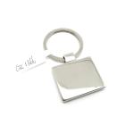 Customized Logo Metal Keychain Holder Made of Zinc Alloy Material