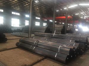 China 0.3mm 4m Black Welded Steel Pipe For Lightweight Vehicles factory