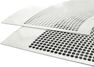 China 0.5mm Stamped Stainless Steel Perforated Mesh Sheet Small Hole factory